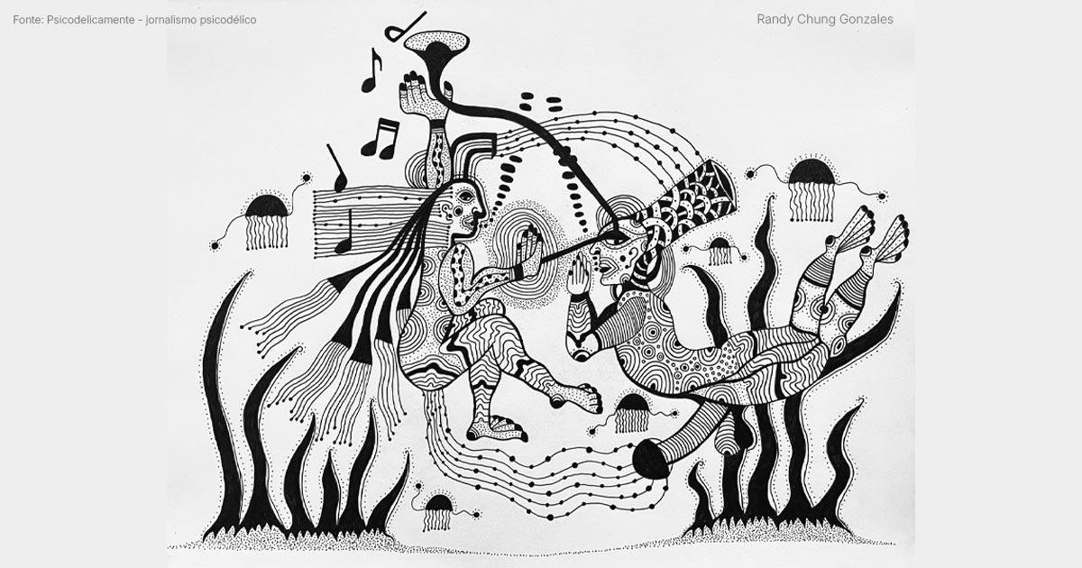 Arte Visionária é uma das formas de arte mais antigas da humanidade, nascida da conexão com o sagrado.