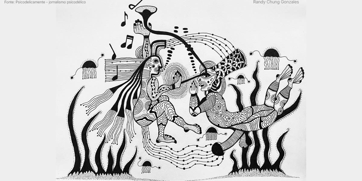 Arte Visionária é uma das formas de arte mais antigas da humanidade, nascida da conexão com o sagrado.